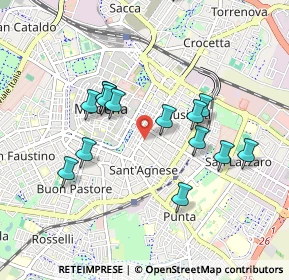 Mappa Viale Trento Trieste, 41124 Modena MO, Italia (0.902)