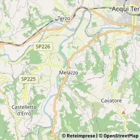 Mappa Melazzo