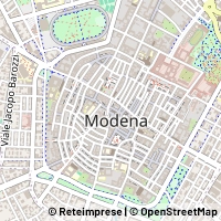 Mapa Modena
