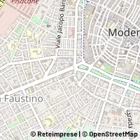 Karte Modena