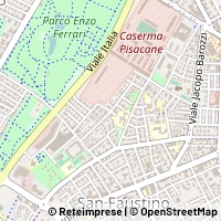 Kartta Modena