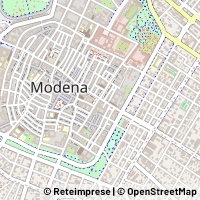 Mapa Modena