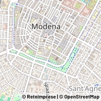 Karte Modena