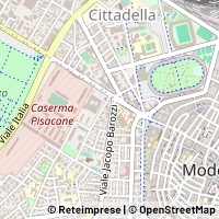 Mapa Modena