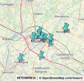 Mappa Via Antonio Morandi, 41122 Modena MO, Italia (4.57333)