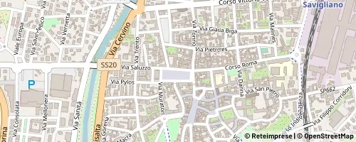 Mappa Savigliano