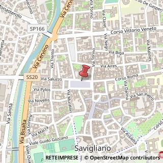 Mappa Piazza del Popolo, 48, 12038 Savigliano, Cuneo (Piemonte)