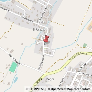 Mappa Via della Bassa, 22, 43037 Lesignano de' Bagni, Parma (Emilia Romagna)
