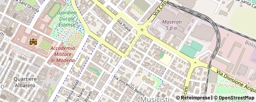 Mappa Modena