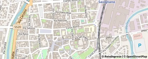 Mappa Savigliano