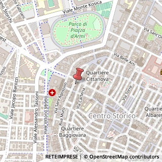 Mappa Piazzale degli Erri, 13, 41121 Modena, Modena (Emilia Romagna)