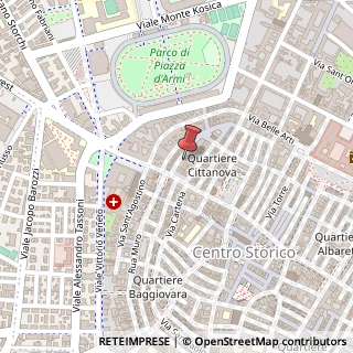 Mappa Via Cardinale Giovanni Morone, 18, 41121 Modena, Modena (Emilia Romagna)