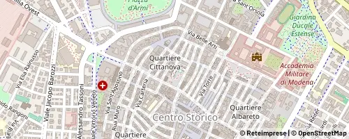 Mappa Modena