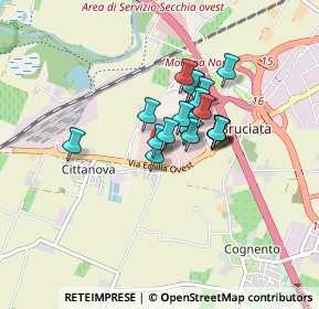 Mappa Via Emilia Ovest Centro Commerciale Grandemilia c, 41123 Modena MO, Italia (0.5465)