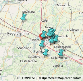 Mappa Via Emilia Ovest Centro Commerciale Grandemilia c, 41123 Modena MO, Italia (8.47077)