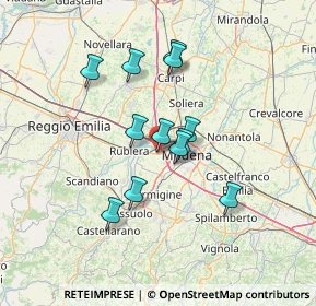 Mappa Via Emilia Ovest, 41011 Modena MO, Italia (11.195)