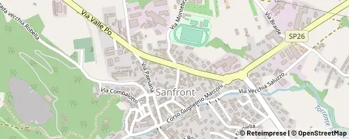 Mappa Sanfront