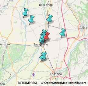 Mappa Via delle Filande, 12038 Savigliano CN, Italia (4.72545)