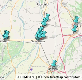 Mappa Via delle Filande, 12038 Savigliano CN, Italia (7.84882)