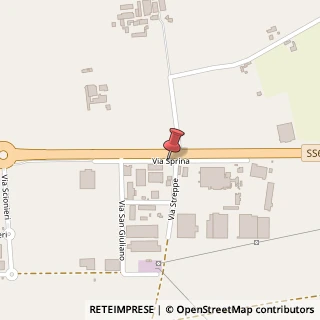 Mappa Via Sprina, 6, 12038 Savigliano, Cuneo (Piemonte)