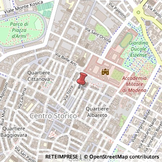 Mappa Via blasia 5, 41100 Modena, Modena (Emilia Romagna)