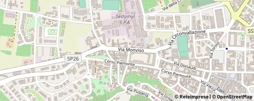Mappa Saluzzo