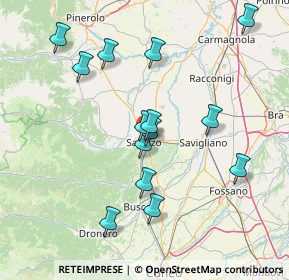 Mappa 12037 Saluzzo CN, Italia (14.85929)