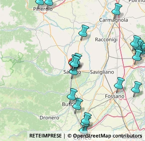 Mappa 12037 Saluzzo CN, Italia (20.603)