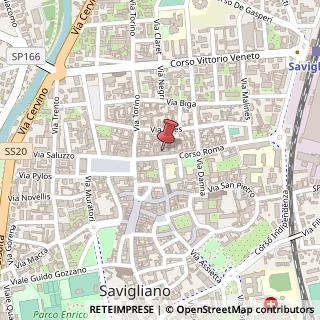 Mappa Corso Roma, 29, 12038 Savigliano, Cuneo (Piemonte)