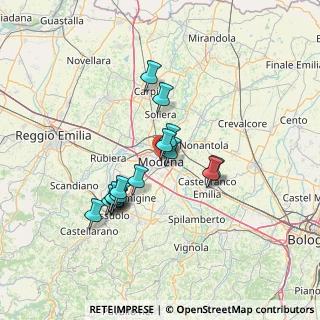 Mappa Strada Viazza Cognento, 41126 Modena MO, Italia (11.88533)