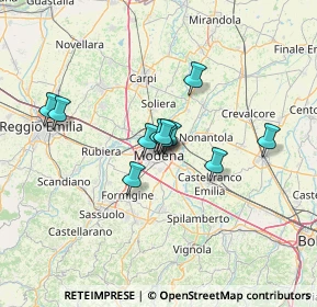 Mappa Strada Viazza Cognento, 41126 Modena MO, Italia (9.62545)