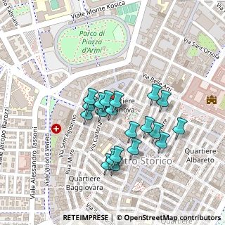 Mappa Strada Viazza Cognento, 41126 Modena MO, Italia (0.188)