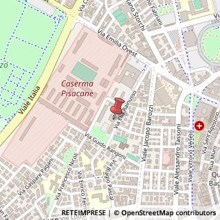 Mappa Via E. Rainusso, 144, 41124 Modena, Modena (Emilia Romagna)