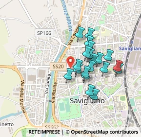 Mappa Via Mabellini, 12038 Savigliano CN, Italia (0.355)
