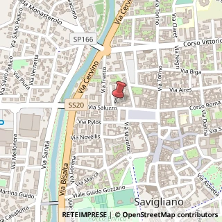 Mappa Vicolo Trieste, 4, 12038 Savigliano, Cuneo (Piemonte)