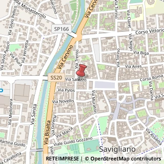 Mappa Via Saluzzo, 19, 12038 Savigliano, Cuneo (Piemonte)