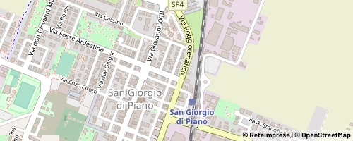 Mappa San Giorgio di Piano