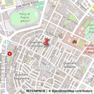 Mappa Piazza Giacomo Matteotti, 49, 41100 Modena, Modena (Emilia Romagna)