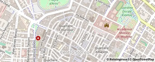 Mappa Modena