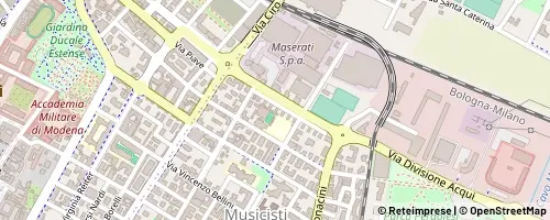 Mappa Modena