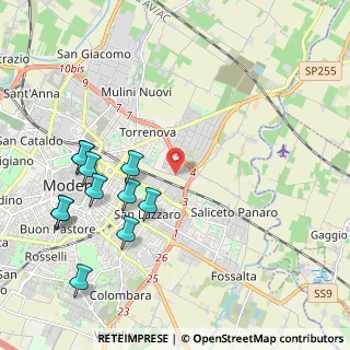 Mappa Via S. Caterina, 41122 Modena MO, Italia (2.39636)