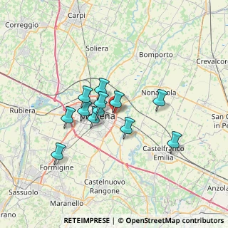 Mappa Via S. Caterina, 41122 Modena MO, Italia (5.36833)