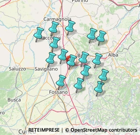 Mappa Località Tetti Bori, 12040 Cervere CN, Italia (11.67938)