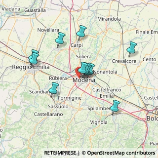 Mappa Via Girolamo Corridore, 41126 Modena MO, Italia (13.23182)