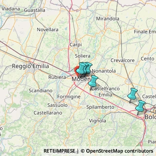 Mappa Via Girolamo Corridore, 41126 Modena MO, Italia (36.1775)