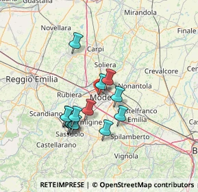 Mappa Via Confucio Basaglia, 41126 Modena MO, Italia (11.54231)