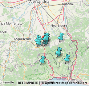 Mappa Autostrada dei Trafori, 15076 Ovada AL, Italia (8.40364)
