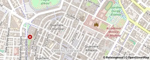 Mappa Modena