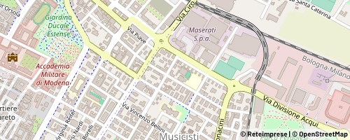 Mappa Modena