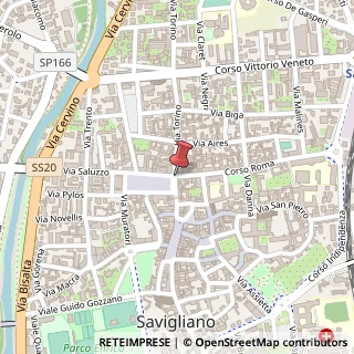 Mappa Corso Roma, 4, 12038 Savigliano, Cuneo (Piemonte)
